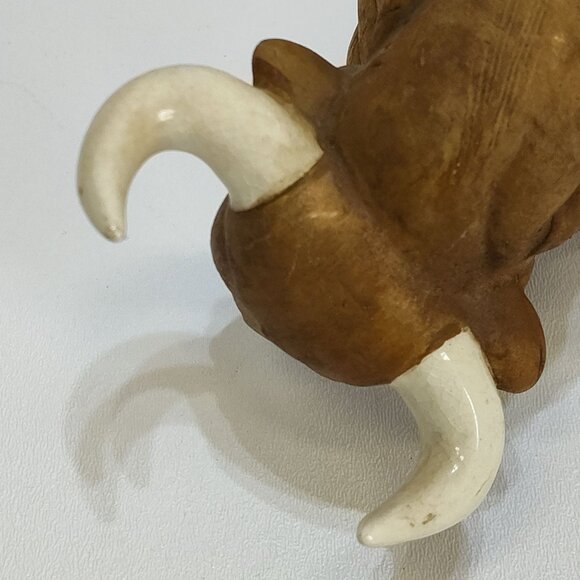 Napcoware Ceramic Bull Planter Sculpture MidCentury Modern C-4889 No Chips Dirty - Picture 8 of 13